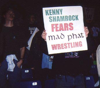 THE coolest sign ever brought to any wrestling event ever.